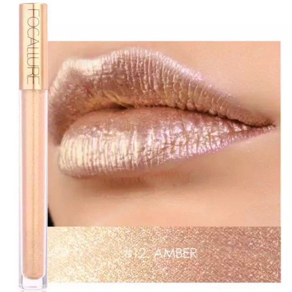 Focallure Other - ⭐️3 for $30 SALE⭐️ Metallic Luxe Lipstick in AMBER